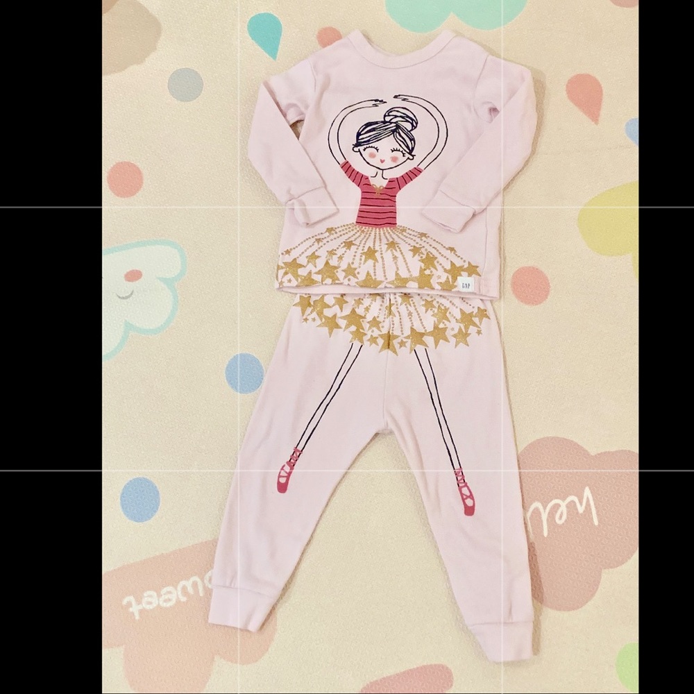 Baby Gap Ballerina pj 12-18M